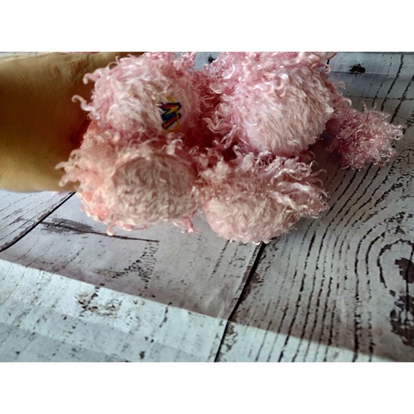 Ganz Webkinz Pink Poodle Stuffed Plush Curly Puppy Dog HM107 Toy NO Code - Picture 5 of 8